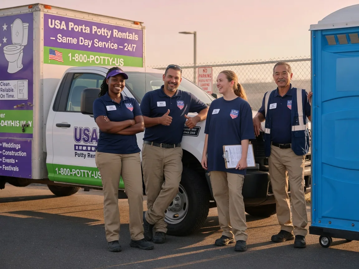 Porta Potty Rental company in Port Reading, NJ